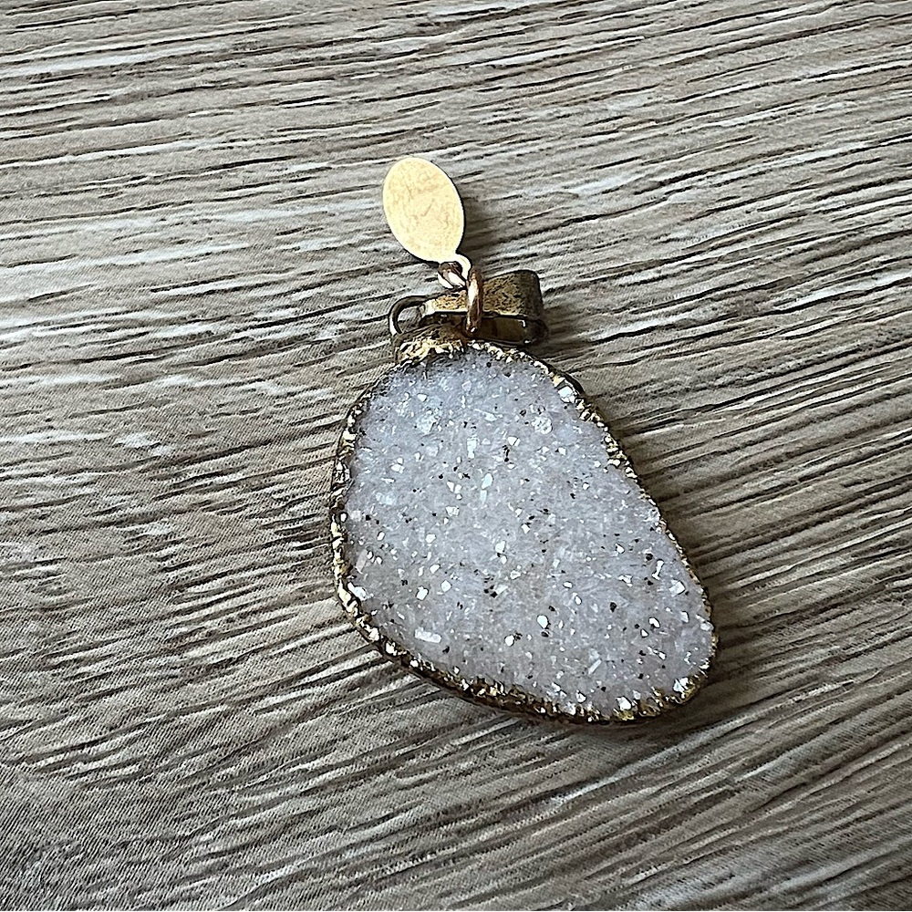 Cimber Geode Druzy Charm